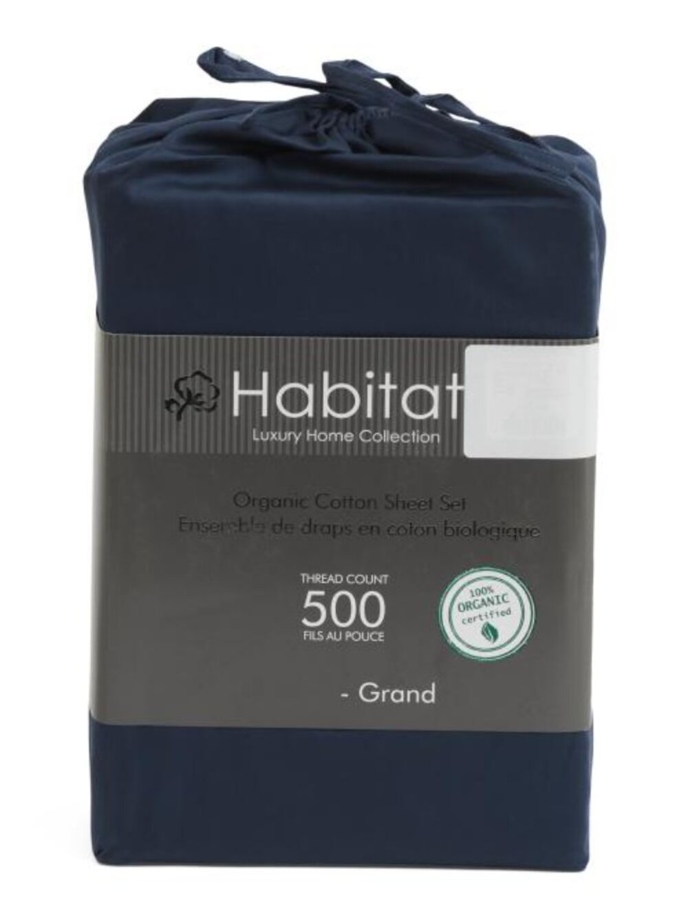 HABITAT 500tc Organic Cotton Sheet Set